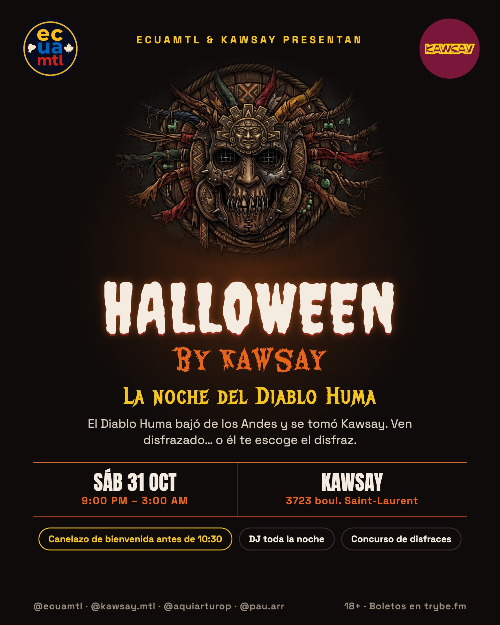 Halloween by Kawsay · La noche del Diablo Huma